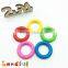 35mm BPA Free Craft Baby Toys Infant Teething Circle Plastic Rings