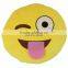 (HOT) Wholesale Plush Emoji Pillow Emoji plush soft toy Emoji toys