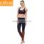 2017 Fashion Design Sportswear Black With Red Butterfly Printing Yoga Clothes For Women
