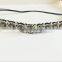 Beautiful Beaded Headband Rhinestone Embroidered headband Elastic Stretchable Hairband accessories for women wedding applique