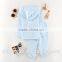 100% cotton long sleeve clothes baby boy body sleep suit