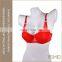 Breathable comfortable lace decor wholesale lady bra