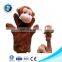 Funny custom finger puppets animal dolls plush hand puppet toys popular soft stuffed push puppets toys