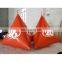 2015 new! Triangle inflatable buoys for water events, water games buoy.
