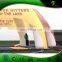 Most Popular 10M portable planetarium inflatable dome tent,big dome tent with custom printing
