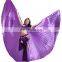 BestDance sexy blue belly dancing isis wings women bellydance isis wings with no sticks OEM