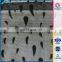 black fashion flocked Tricot Decoration Tulle Fabricss Mesh Fabricss
