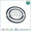 ABS Chromed Round Car Nameplate Badges Emblems, Custom Plastic Car Auto Logo Sticker