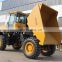 Construction FCY100 10t Loading capacity hydraulic tipper truck 4x4 dump truck
