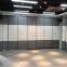 Melamine Finish Auditorium Folding Partition Walls Doors For School Hotel