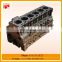 OEM high quality forged steel 6D95L engine cylinder block assy for excavator