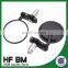 7/8" Handlebar Universal Motorcycle Aluminum Black Rearview Side Mirrors