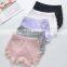 Fashion children Girls Pants Rib Cotton Solid Color Lace Kids Girl Shorts