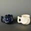 creative low price wide mouth coffee pipe water cup advertising smoking mug tobacco pipe urbn leaf mug