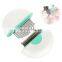 2 in 1 MINI Portable Stainless Steel Dog Fur Hair Grooming Remover Puppy Cat Pet Brush Comb