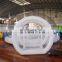 4m Outdoor Portable PVC Inflatable Clear Bubble Dome Tent For Camping