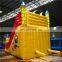 Outdoor cartoon theme slide inflatable giant bounce house
