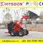 street cleaning  machine hysoon hy380 snow thrower snow blower skid steer loader