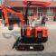 Small Crawler Hydraulic 1 Ton Mini Excavator Equipped With Attachment Tools