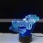Racing Car 3D Night Light Table Lamp 7 Colors Changing Desk Lamp Novelty Led Night Lights