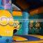 Kids Jumping Inflatable Minion Bouncy Castle Bounce House Bouncer For Sale