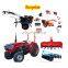 China mini diesel good quality 8HP 10HP farm walking tractor electric farm tractor