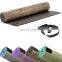 Harbour Personalised Custom Natural Jute PVC Yoga Exercise Mat