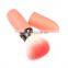 Orange beauty fashion makeup brush holder human hair makeup brush private label makeup brush