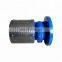 ductile cast iron foot operated valve with stainless steel strainer