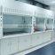 Laboratory fume hood with fume scrubber lab fittings and PP sink water faucet