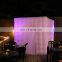 Cheap Price Inflatable Cube Lighting/LED Lighting Circle Photo Booth For Wedding