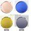 New Round Mirror Glass Nail Paints Color Palette Display Board