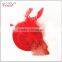 small red decorative wedding mini top hats for girls