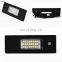 Carest 2Pcs 12V ABS 24smd White 6000K Led License Plate Lights Car Plate Lamps For BMW E63 E64 E81 E87 E89 F06 F12 F20 Z4 K48