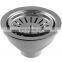 Steel Cutlery Sink Waste Coupling Wash Basin Copper Lavatory Drain Stopper Plug Pop Up Brass Drainer