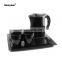 Hotel kitchen appliance cordless electric kettle with tray set price