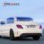 C CLASS W205 C63 body Kit for C180 C200 C250 to C63 body kit with front bumper hood scoop 2017 new style