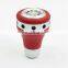 Black Leather digital Number car gear stick shift knob\