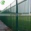 High security heavy duty steel palisade black galvanized ultra picket garrison fence