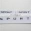 Chrome Custom Auto Tailgate Letters Car Rear Sport Sticker Emblem For LS570