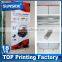 best price retractable wide base roll up stand/portable aluminum roll up-qt
