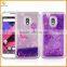 Hot selling in south america tpu star liquid case for moto G4
