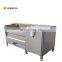 Fully Automatic Electric Brush Roller Washing Machine for Sweet Potato Taro Ginger Carrot Cassava Peeling Machine Price