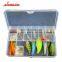 49pcs Mixed fish kit Minnow Wobblers Crankbait Hard Bait Tackle Artificial Fishing Lure Set