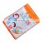 Customized Logo Resealable Laminated Plastic Flat Zip lock Pouch 3 Sides Sealing Packaging Bag for Children Masque