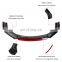 Auto Car Accessories Gloss Black+Red Universal Front Lip Auto Lips For All Cars