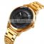 skmei brand 9210 waterproof stainless watch gold mens watches