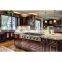Top one cabinetry supiler free 3D design luxury solid wood Roman column kitchen cabinet