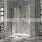 10 mm thickness shower room frameless glass shower door interior screen door