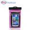 Factory Price Waterproof Mobile Plastic Bag Hard Case with Lanyard